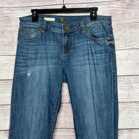 KUT from the Kloth Women's Blue Denim Boyfriend Jeans Size 8 - Picture 10 of 13